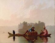 George Caleb Bingham Fur Traders Descending the Missouri (mk09) china oil painting artist